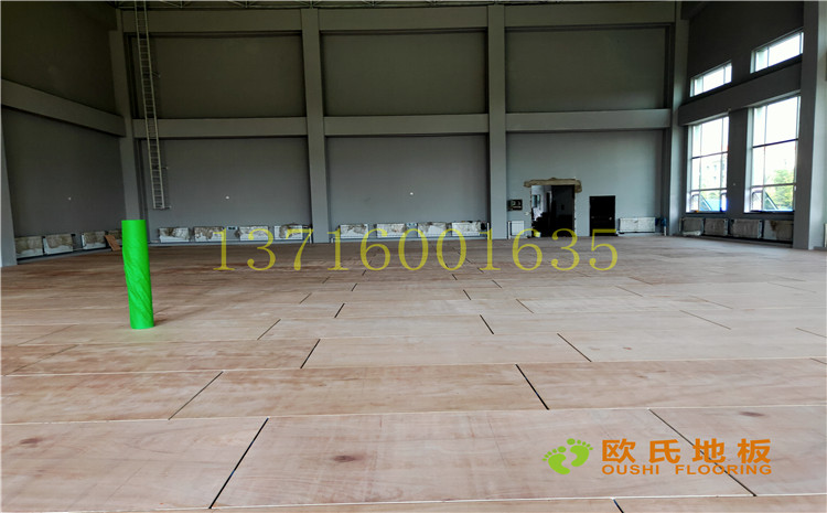 沈陽(yáng)于洪機(jī)場(chǎng)體育館木地板案例-歐氏運(yùn)動(dòng)木地板廠家